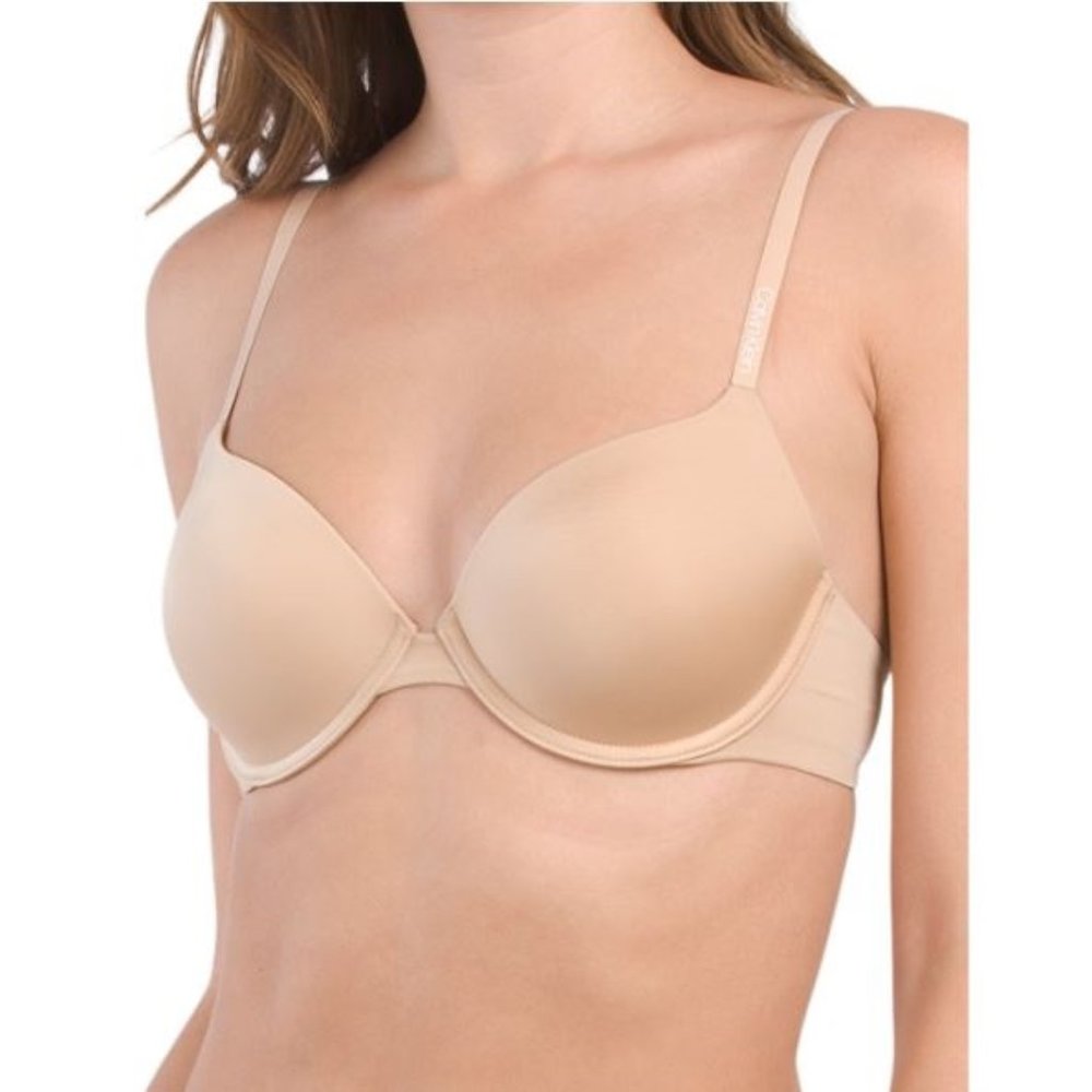 2 of CALVIN KLEIN  Pure Micro Demi Underwire Bras - Size 40C